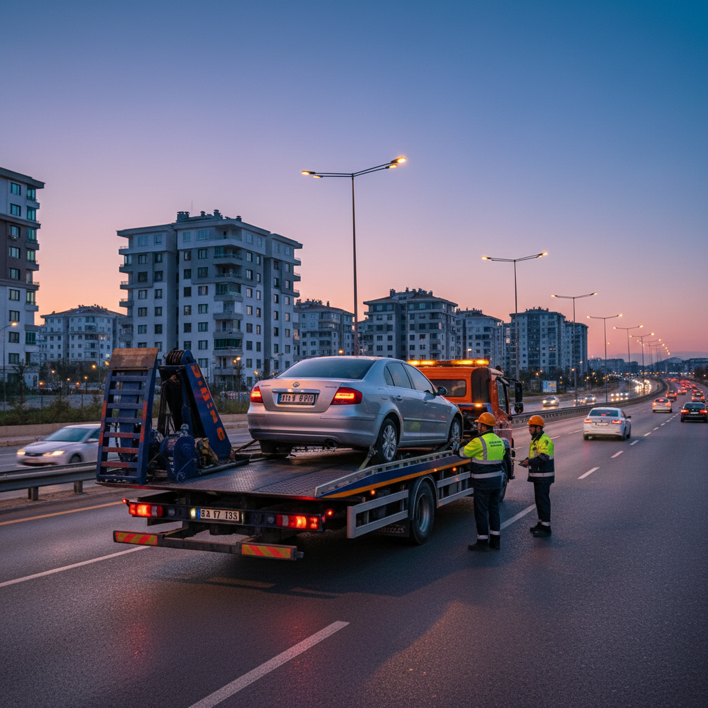 Bahçeşehir Oto Çekici Hizmeti | 7/24 Acil Yardım
