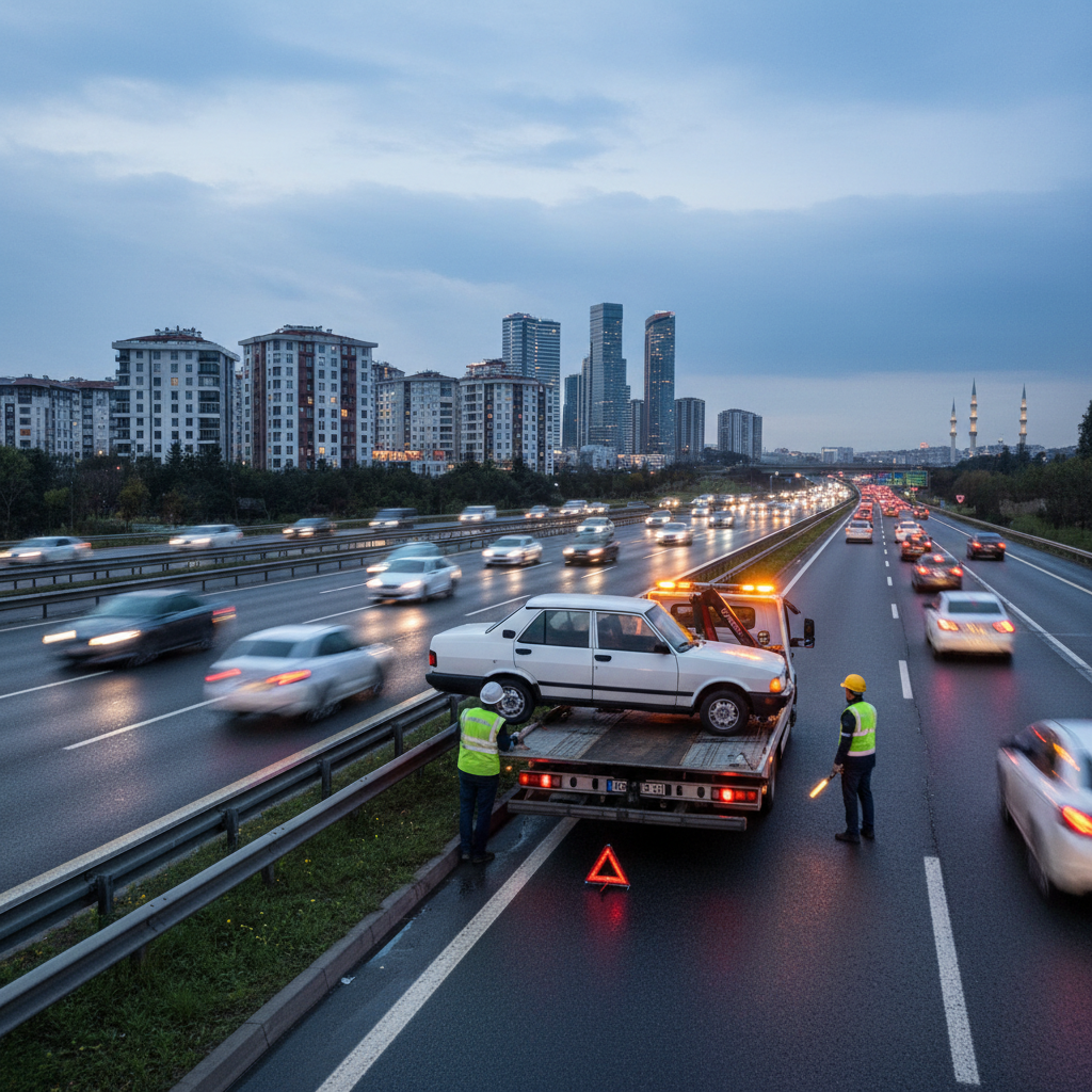 Esenyurt Oto Çekici Hizmeti 2026 | 7/24 Acil Yol Yardım