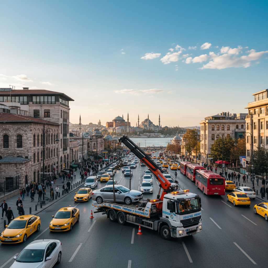 Profesyonel Oto Kurtarma İstanbul - Burda Çekici